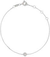 Thumbnail for your product : Djula 18kt white gold Target diamond chain bracelet