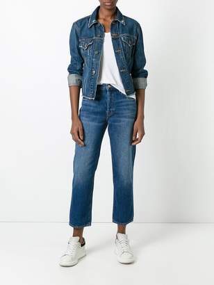 J Brand straight cropped jeans
