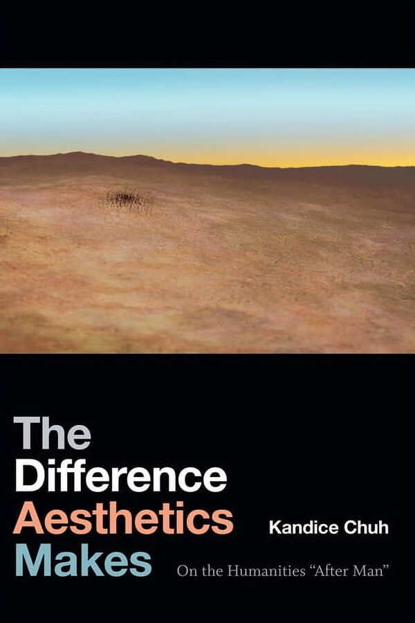 The Difference Aesthetics Makes : On the Humanities “After Man” (Hardcover)
