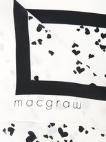 Thumbnail for your product : macgraw Heart Print Necktie