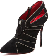 Thumbnail for your product : Cesare Paciotti Metal Trim Cut-Out Bootie