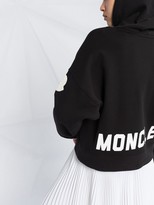 Thumbnail for your product : Moncler Logo Drawstring Hoodie