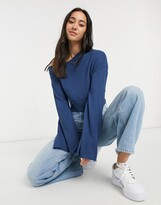 Thumbnail for your product : Steele wide rib sweater co-ord in teal