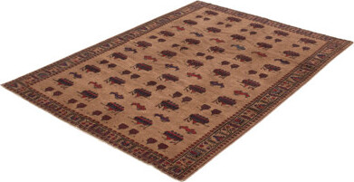 Isabelline One-of-a-Kind Benyam Hand-Knotted New Age 6'5\