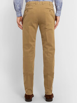 Thumbnail for your product : Loro Piana Cotton-Blend Twill Chinos - Men - Brown