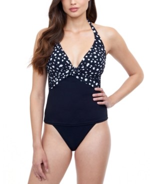 white halter tankini