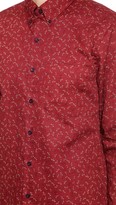 Thumbnail for your product : Naked & Famous 18107 Naked & Famous Kimono Dots & Flies Shirt