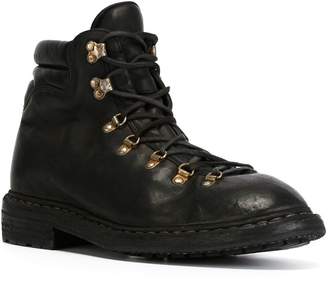 Guidi lace-up ankle boots