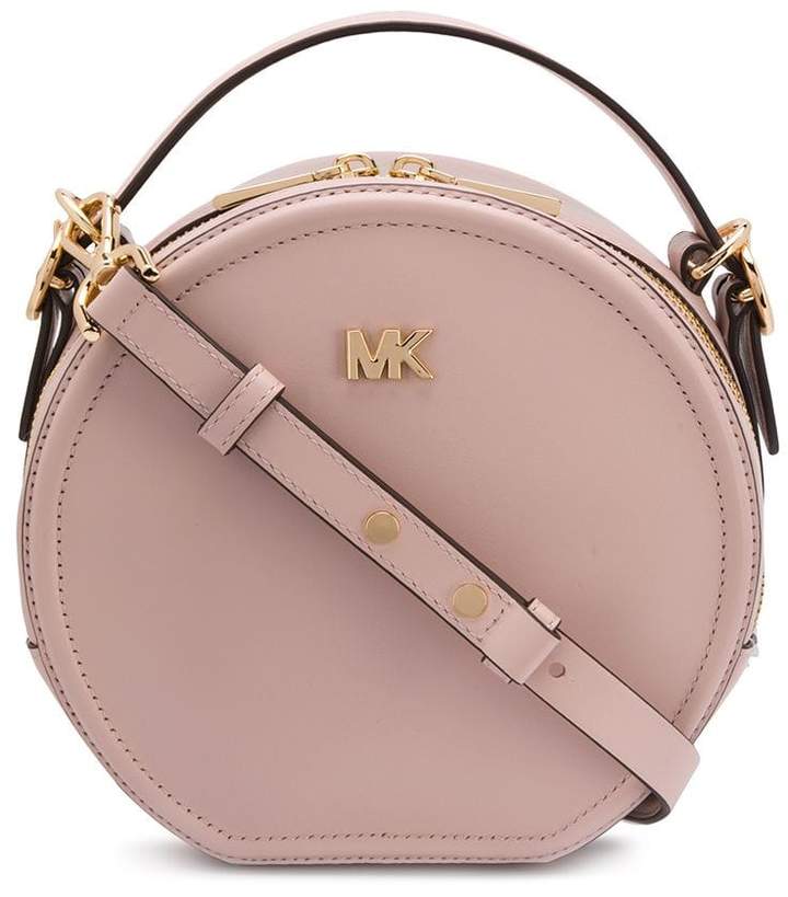 Michael Kors Delaney Medium Logo Canteen Crossbody Bag bet.yonsei.ac.kr