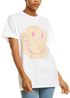 Prince Peter Smiley Leopard Oversized T-Shirt