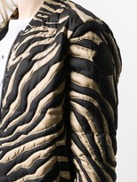 Thumbnail for your product : Moncler Tiger-Print Bomber Jacket