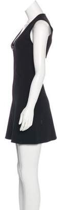 Rag & Bone Sleeveless Silk-Accented Dress