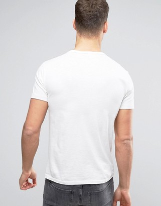 Polo Ralph Lauren T-Shirt College Logo In Grey Marl