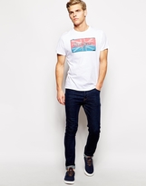 Thumbnail for your product : Pepe Jeans Pepe T-Shirt Craic Painted Flag Logo