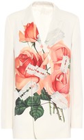 Thumbnail for your product : Undercover Floral wool blazer