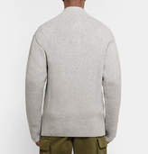 Thumbnail for your product : Ten C Wool-Blend Zip-Up Cardigan
