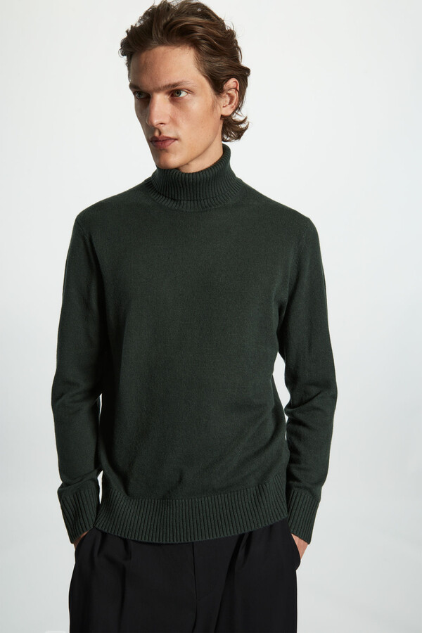 COS Wool-Cashmere Turtleneck Sweater - ShopStyle