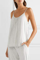 Thumbnail for your product : Skin - Lexie Stretch-jersey Camisole - Light gray