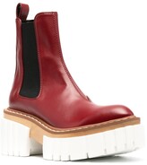 Thumbnail for your product : Stella McCartney Emilie platform Chelsea boots