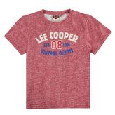 Thumbnail for your product : Lee Cooper Kids Boys Tee Crew Neck Shirt Short Sleeve Cotton Regular Fit