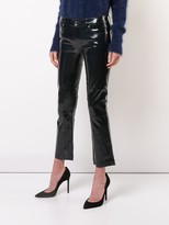Thumbnail for your product : RtA Cropped Varnished Trousers