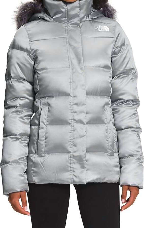The North Face Gotham Jacket In Meld Grey/shine