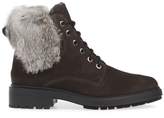 Thumbnail for your product : Aquatalia Lacy Genuine Shearling Lined Boot with Genuine Rabbit Fur Trim
