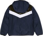 Thumbnail for your product : DSQUARED2 Kids Logo-Print Hooded Jacket