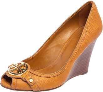 Tan Peep Toe Shoes | Shop the world's largest collection of fashion |  ShopStyle UK