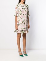 Thumbnail for your product : Dolce & Gabbana Ruffled Lily-Print Dress