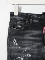 Thumbnail for your product : DSQUARED2 Kids TEEN distressed-effect jeans