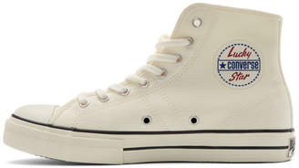 Converse Off-White Lucky Star High-Top Sneakers