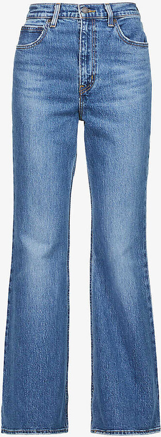 Bell Bottom Stretch Jeans | ShopStyle
