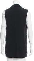 Thumbnail for your product : Alexander Wang Silk-Trimmed Shawl Lapel Vest