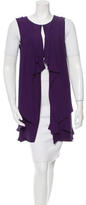 Thumbnail for your product : Proenza Schouler Ruffled Draped Vest