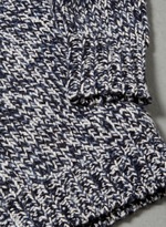 Thumbnail for your product : Farrell Regular Fit Navy And White Turtle Neck Jumper