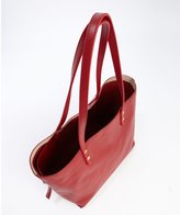 Thumbnail for your product : Chloé red leather large 'Dilan' tote bag