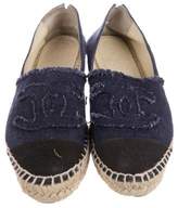 Thumbnail for your product : Chanel Denim Espadrille Flats
