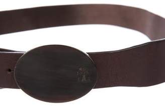 Brunello Cucinelli Brown elasticized belt
