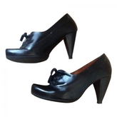 Thumbnail for your product : Chie Mihara Black Leather Heels