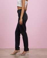 Thumbnail for your product : Topshop Women's Black Slim - Mom Jeans