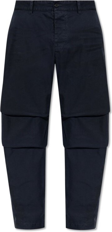 DSQUARED2 Skipper Gathered-Knee Pants