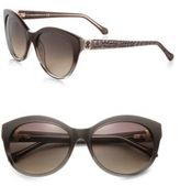 Thumbnail for your product : Roberto Cavalli Albaldah Rounded Cat's-Eye Sunglasses