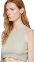 Thumbnail for your product : Frenckenberger Beige Cashmere Mini Tank Top