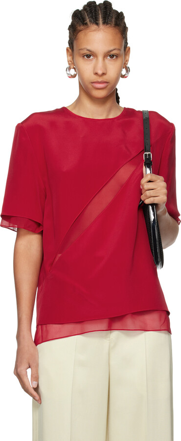 Peter Do Logo Crease Tシャツ XL Peter Do Logo Crease T-Shirt - ShopStyle