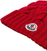 Thumbnail for your product : Moncler Kids cable knit beanie