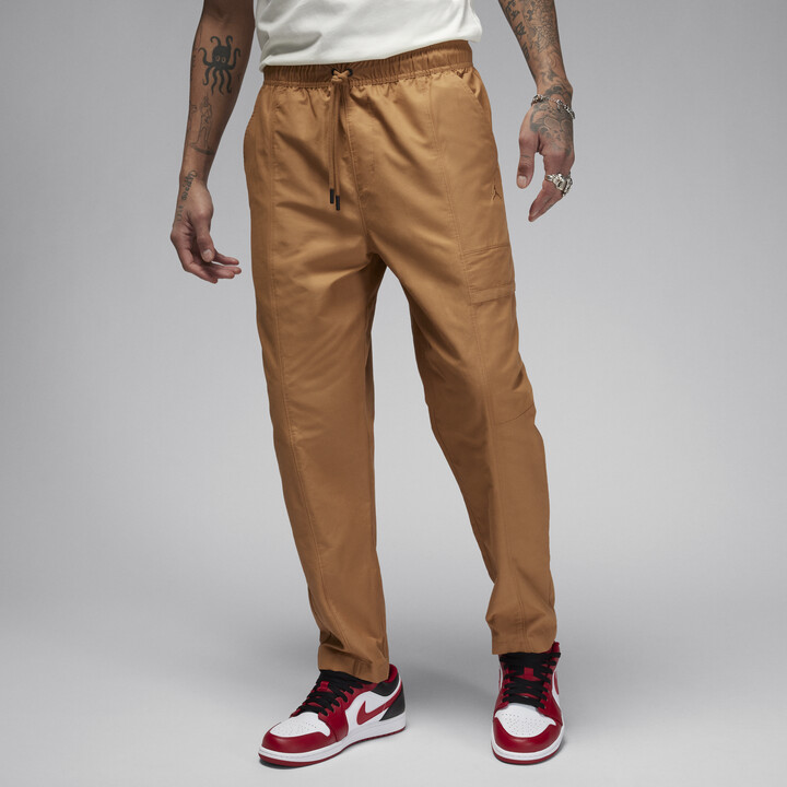 Jordan Men's Essentials Woven Pants in Brown - ShopStyle