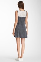 Thumbnail for your product : Eric + Lani Lace Contrast Sweater Dress