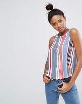 Thumbnail for your product : Monki Stripe Singlet Top