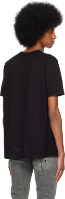 RtA Black Crewneck T-Shirt